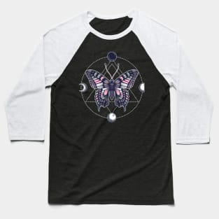 Demigirl Butterfly Baseball T-Shirt